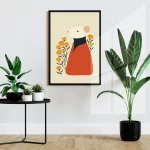 قاب عکس دکوراتیو کودکانه طرح موش کوچولو