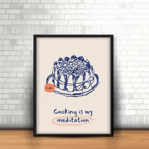 قاب عکس دکوراتیو آشپزی با عشق