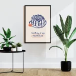 قاب عکس دکوراتیو آشپزی با عشق