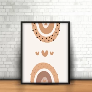 قاب عکس دکوراتیو کودکانه طرح بوهو کمان